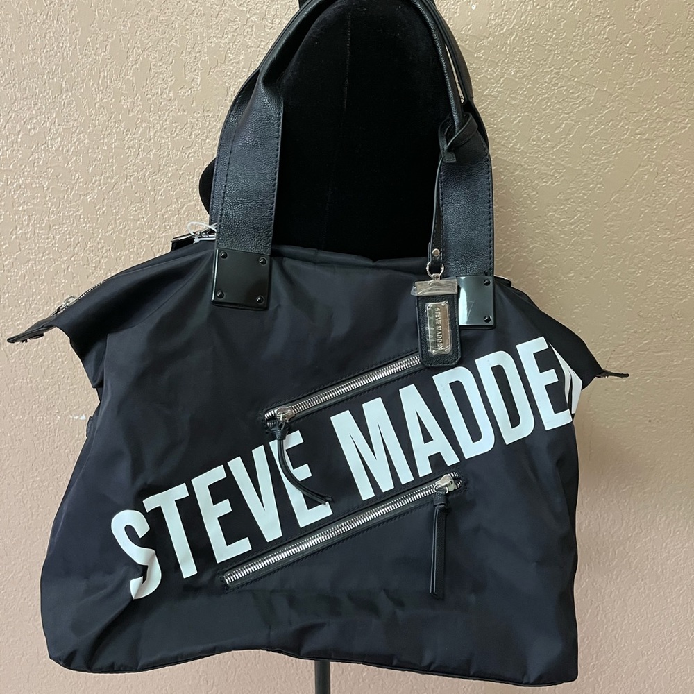 Steve Madden big black purse